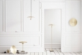 Kinkiet  Reflection Brass lacquered aluminium  Bolia