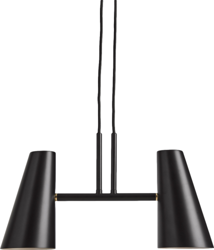 Lampa wisząca Cono z dwoma kloszami WOUD