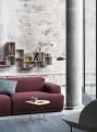 MUUTO sofa modułowa CONNECT zestaw AB/steelcut trio 515
