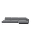 MUUTO sofa modułowa IN SITU 3-osobowa konfiguracja 8, ocean 80