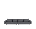 MUUTO sofa modułowa IN SITU 4-osobowa konfiguracja 1, ocean 80