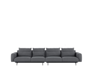 MUUTO sofa modułowa IN SITU 4-osobowa konfiguracja 1, ocean 80