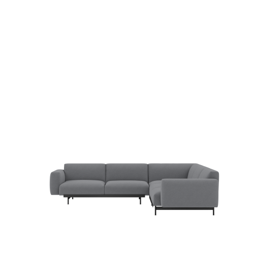 MUUTO sofa modułowa IN SITU narożna konfiguracja 1, ocean 80