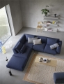 MUUTO sofa modułowa IN SITU narożna konfiguracja 6, ocean 80