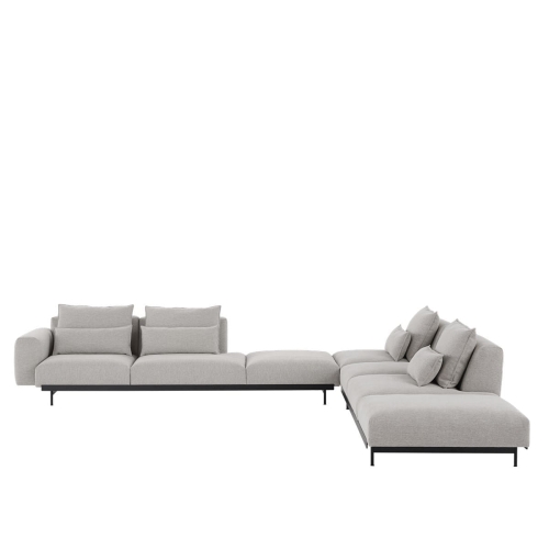 MUUTO sofa modułowa IN SITU narożna konfiguracja 8, clay 12