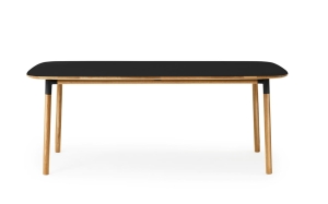 Stół Form Table 95 x 200 cm Normann Copenhagen czarny