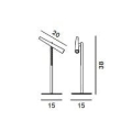 Lampa stołowa MAGNETO Foscarini
