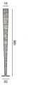 Lampa podłogowa TRESS STILO Foscarini