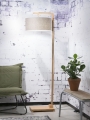 LAMPA PODŁOGOWA HIMALAYA BAMBUSOWA PODSTAWA, LNIANY ABAŻUR, WIELE KOLORÓW	- IT'S ABOUT ROMI