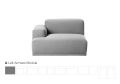 Sofa modułowa CONNECT MUUTO różne moduły