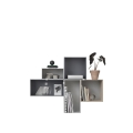 MUUTO półki MINI STACKED konfiguracja 6