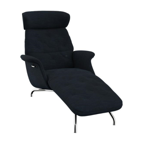 Fotel Wypoczynkowy Volden Z Szezlongiem Dark Blue Flexlux