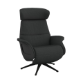 Fotel CLEMENT Function /tkanina: dervit grey/ Flexlux