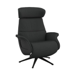 Fotel CLEMENT Function /tkanina: dervit grey/ Flexlux