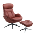 Fotel Wypoczynkowy Ease Elegant Naturalna Skóra Flexlux