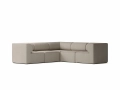 Eave Modular Sofa, 86, 5 Seater, Savanna 202, Corner Sofa