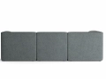 Eave Modular Sofa, 86, 4 Seater, Safire 012 Left Section