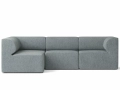 Eave Modular Sofa, 86, 4 Seater, Safire 012 Left Section