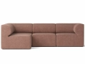 Eave Modular Sofa, 86, 4 Seater, Boucle 08 Left Section