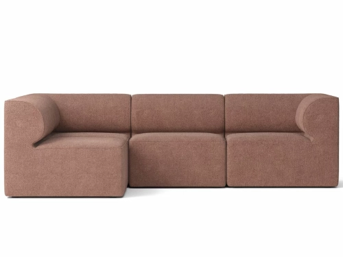 Eave Modular Sofa, 86, 4 Seater, Boucle 08 Left Section