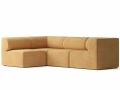 Eave Modular Sofa, 86, 4 Seater, Moss 220, Left Section