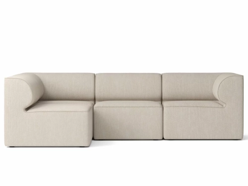 Eave Modular Sofa, 86, 4 Seater, Savanna 202, Left Section