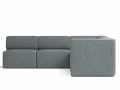 Eave Modular Sofa, 86, 4 Seater, Savanna 202, Left Section