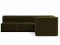 Eave Modular Sofa, 86, 5 Seater, Champion 065, Right Corner