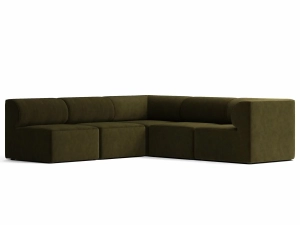 Eave Modular Sofa, 86, 5 Seater, Champion 065, Right Corner