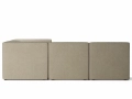 Eave Modular Sofa, 86, 5 Seater, Boucle 02 , Right Corner
