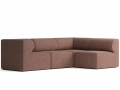 Eave Modular Sofa, 86, 4 Seater, Boucle 08 Right Section