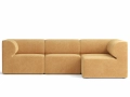 Eave Modular Sofa, 86, 4 Seater, Moss 022 , Right Section