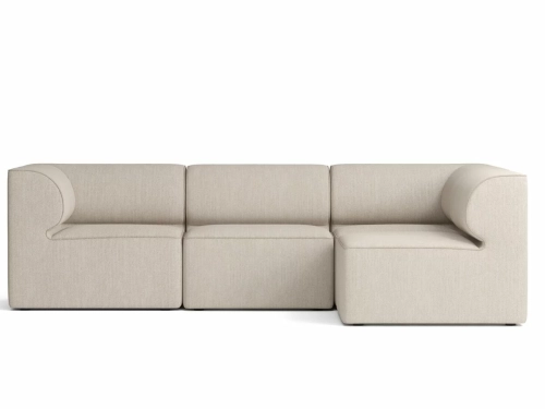 Eave Modular Sofa, 86, 4 Seater, Savanna 202, Right Section