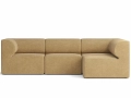 Eave Modular Sofa, 86, 4 Seater, Boucle 06 , Right Section