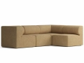 Eave Modular Sofa, 86, 4 Seater, Boucle 06 , Right Section