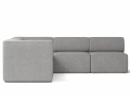 Eave Modular Sofa, 86, 5 Seater, Boucle 16, Left Corner