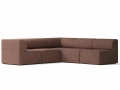 Eave Modular Sofa, 86, 5 Seater, Boucle 08, Left Corner
