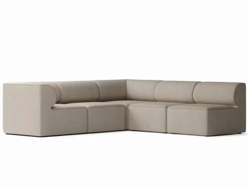 Eave Modular Sofa, 86, 5 Seater, Savanna 202, Left Corner