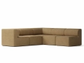 Eave Modular Sofa, 86, 5 Seater, Boucle 06 ,Left Corner