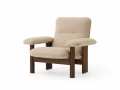 Fotel Brasilia, Dark Stained Oak/ Boucle 02 Audo Copenhagen