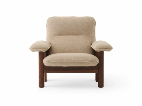 Fotel Brasilia, Dark Stained Oak/ Boucle 02 Audo Copenhagen