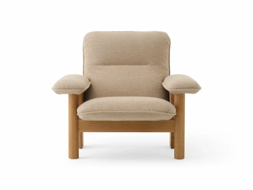 Fotel Brasilia, Natural Oak/ Boucle 02 Audo Copenhagen