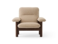 Fotel Brasilia, Walnut/ Boucle 02 Audo Copenhagen