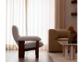 Fotel Brasilia, Dark Stained Oak/ Moss 011 Audo Copenhagen
