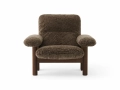 Fotel Brasilia, Walnut/ Sheepskin Root, Audo Copenhagen