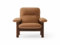 Fotel Brasilia, Dark Stained Oak/ Dunes Camel 21004 Audo Copenhagen