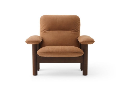 Fotel Brasilia, Walnut/ Dunes Camel 21004 Audo Copenhagen