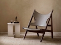 Fotel Knitting, Dark Stained Oak, Dakar 0311, Menu