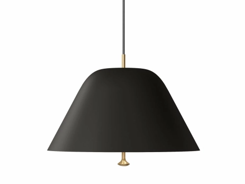 Lampa wisząca Levitate, 40 cm, Black/ Brass, Audo Copenhagen