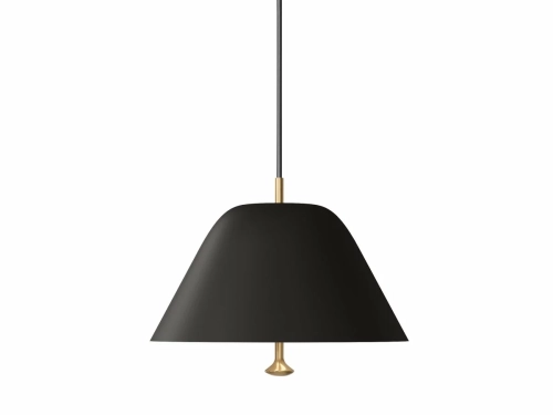 Lampa wisząca Levitate, 28 cm, Black/ Brass, Audo Copenhagen
